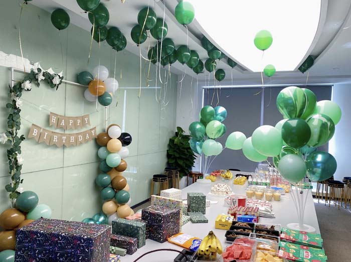 綠色是夏日的一抹清涼，是歐賽斯的一場生日盛宴