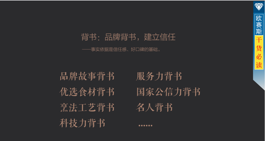 歐賽斯“六有”工程，構(gòu)建三生有漁強大的品牌體系